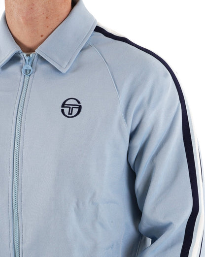 Sergio Tacchini – Renshaw Tape-Trainingsjacke in Himmelsblau