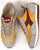 Diadora Equipe 75 Stone Washed Suede Trainers Yellow Freesia
