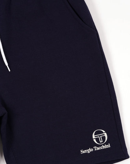 Sergio Tacchini Lounge-Sweatshorts, Marineblau