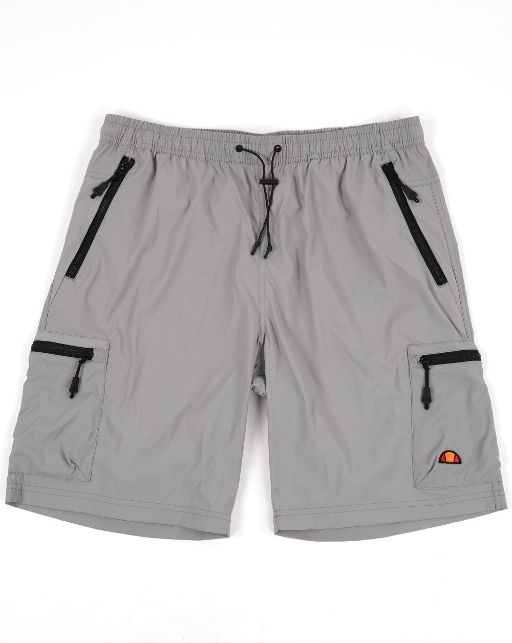 Ellesse – Bullseye Cargo-Shorts in Anthrazitgrau