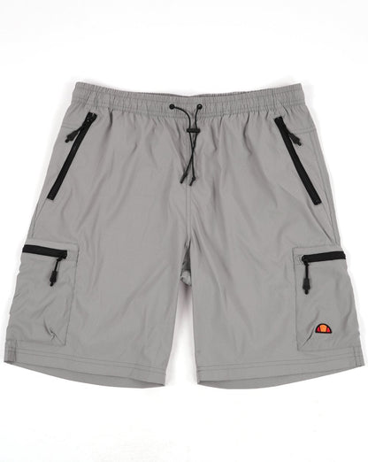 Ellesse – Bullseye Cargo-Shorts in Anthrazitgrau