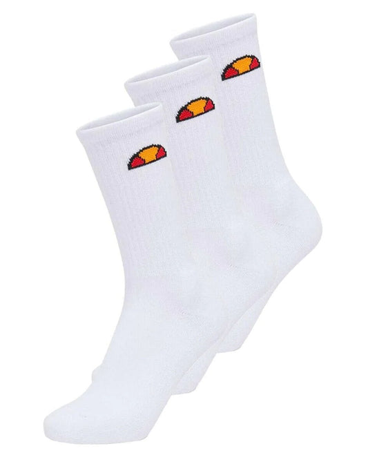 Ellesse – Tisbi – Socken mit Logo im 3er-Pack, weiß