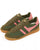Gola Women's Tornado Trainers Military Green / Coral Pink