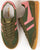Gola Women's Tornado Trainers Military Green / Coral Pink
