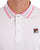 Fila Vintage Tipped Polo Shirt White