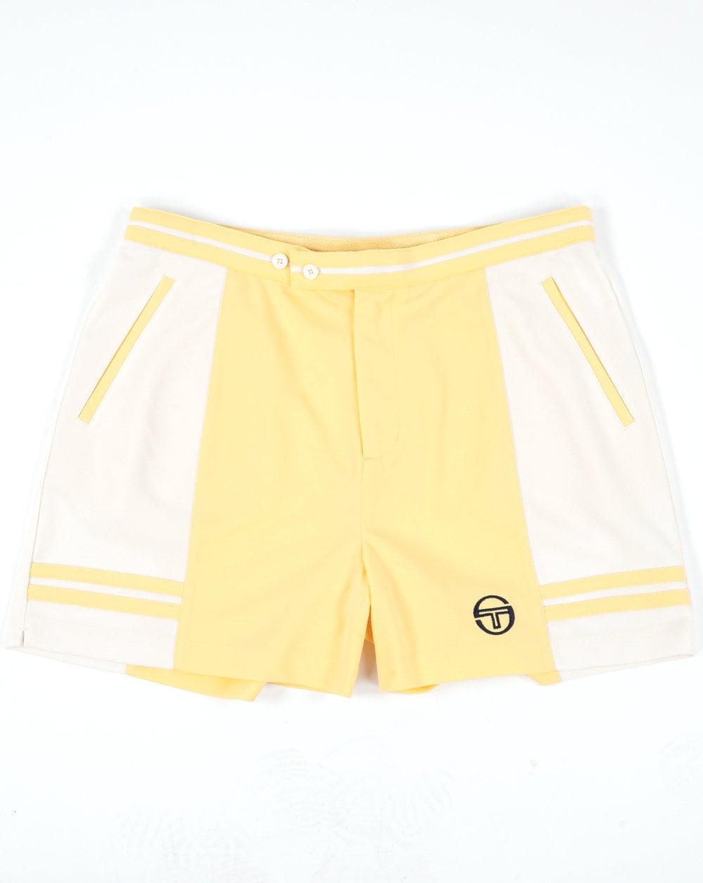 Sergio Tacchini Super MK2 Tennisshorts Gelb/Gardenia