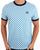 Sergio Tacchini Pattern T Shirt Azure Gardenia