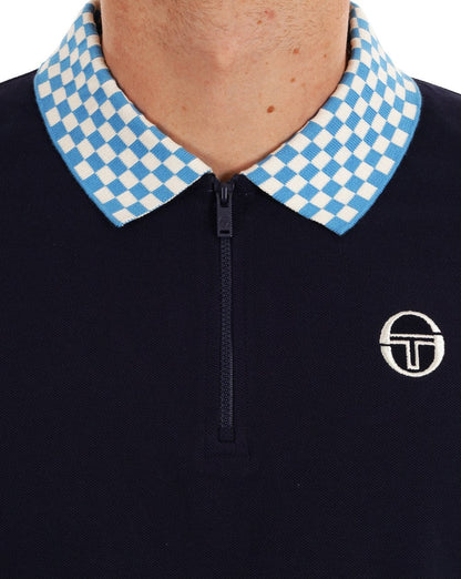 Sergio Tacchini Ciro Poloshirt Marineblau