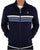 Fila Vintage Multi stripe Track Top Navy sky