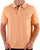 Gant Contrast Collar Polo Shirt Peach