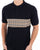 Aquascutum Iconic Club Check Insert Polo Shirt Navy