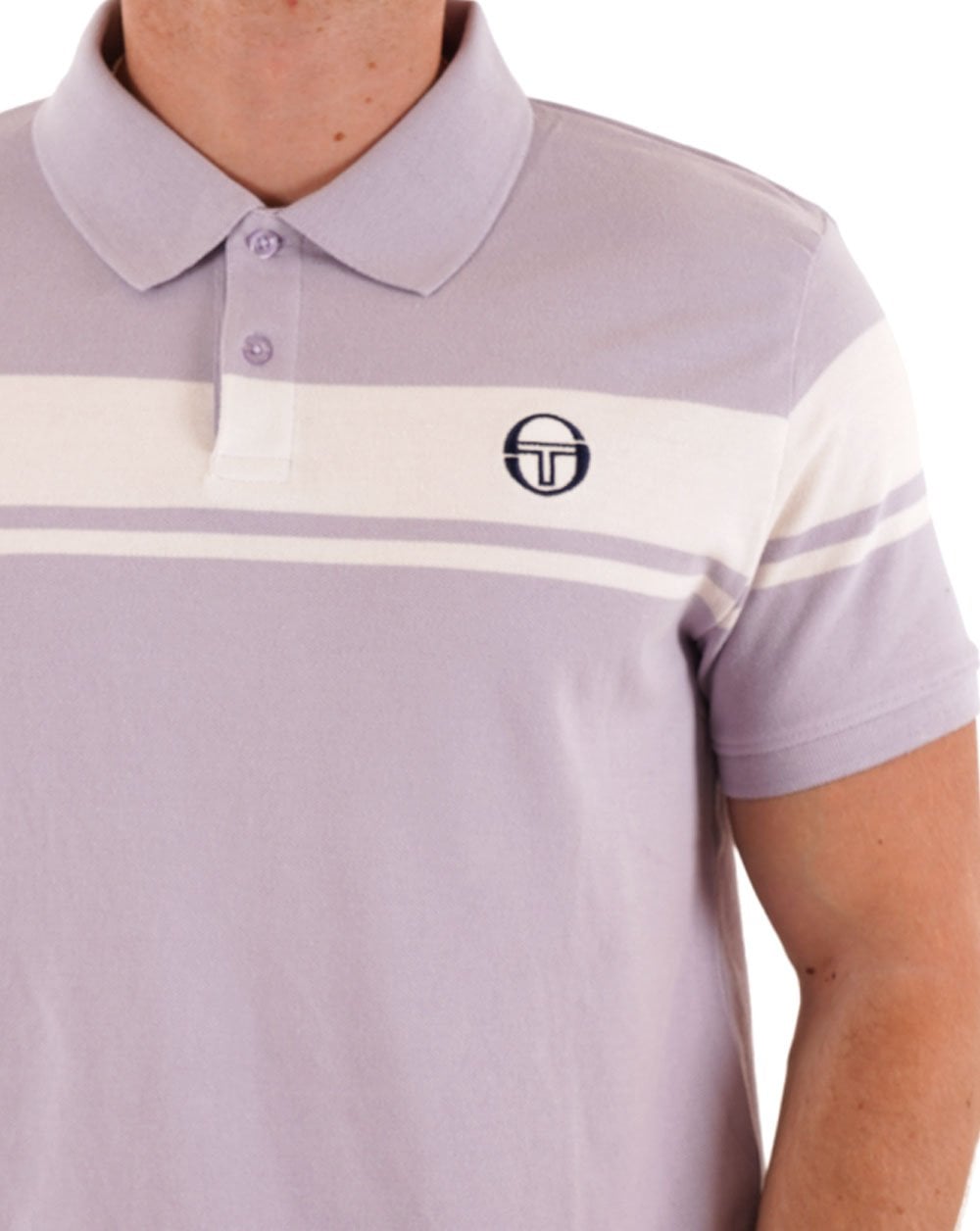 Sergio Tacchini Young Line Poloshirt Distel/Gardenie