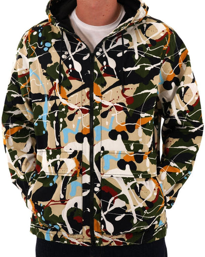 Pretty Green – Convergence – Kapuzenjacke, mehrfarbig