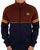 Sergio Tacchini Orion Track Top Claret Navy -Gold