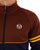 Sergio Tacchini Orion Track Top Claret Navy -Gold