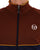 Sergio Tacchini Orion Track Top Claret Navy -Gold