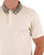 Aquascutum Club Check Collar Polo Old White