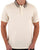 Aquascutum Club Check Collar Polo Old White