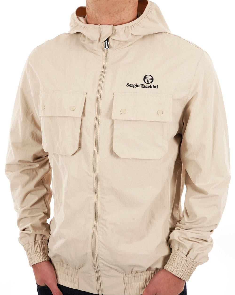 Sergio Tacchini Demonte Jacke Stein
