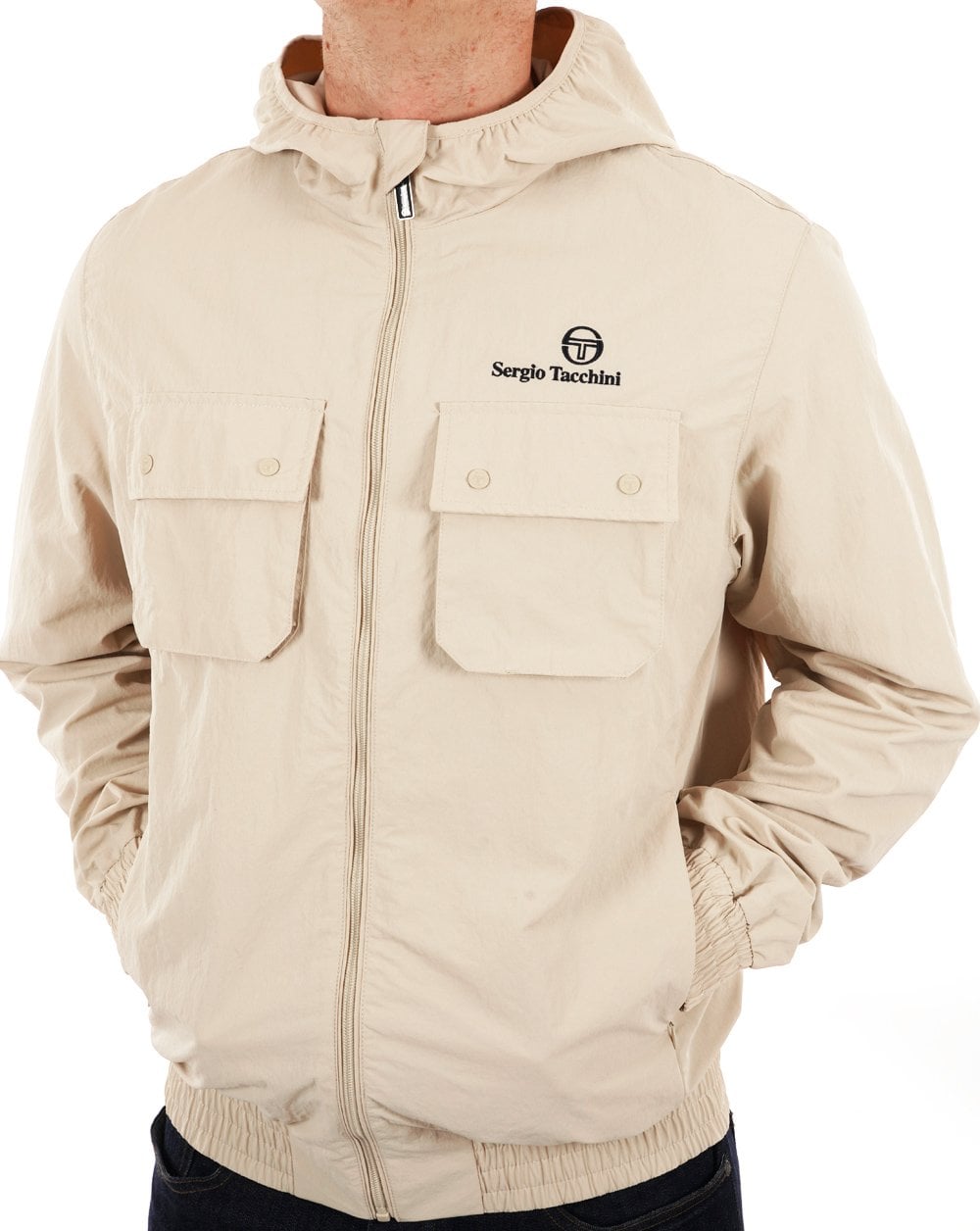 Sergio Tacchini Demonte Jacke Stein