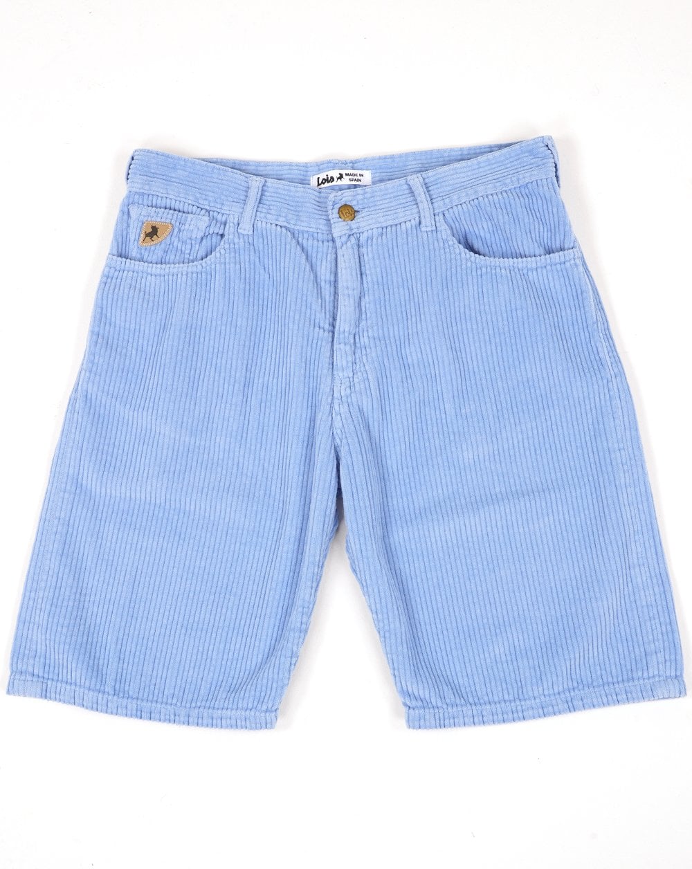 Lois Pepe Jumbo Cordshorts Himmelblau
