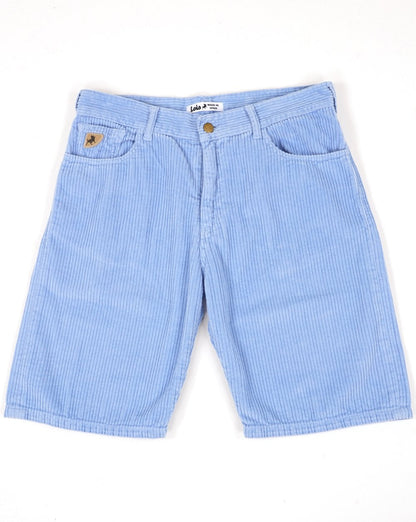 Lois Pepe Jumbo Cordshorts Himmelblau