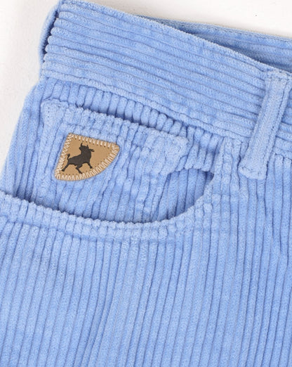 Lois Pepe Jumbo Cordshorts Himmelblau