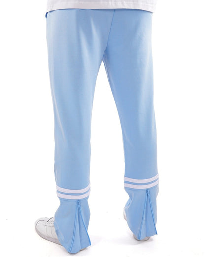 Sergio Tacchini Trainingshose mit Reißverschluss, Himmelblau
