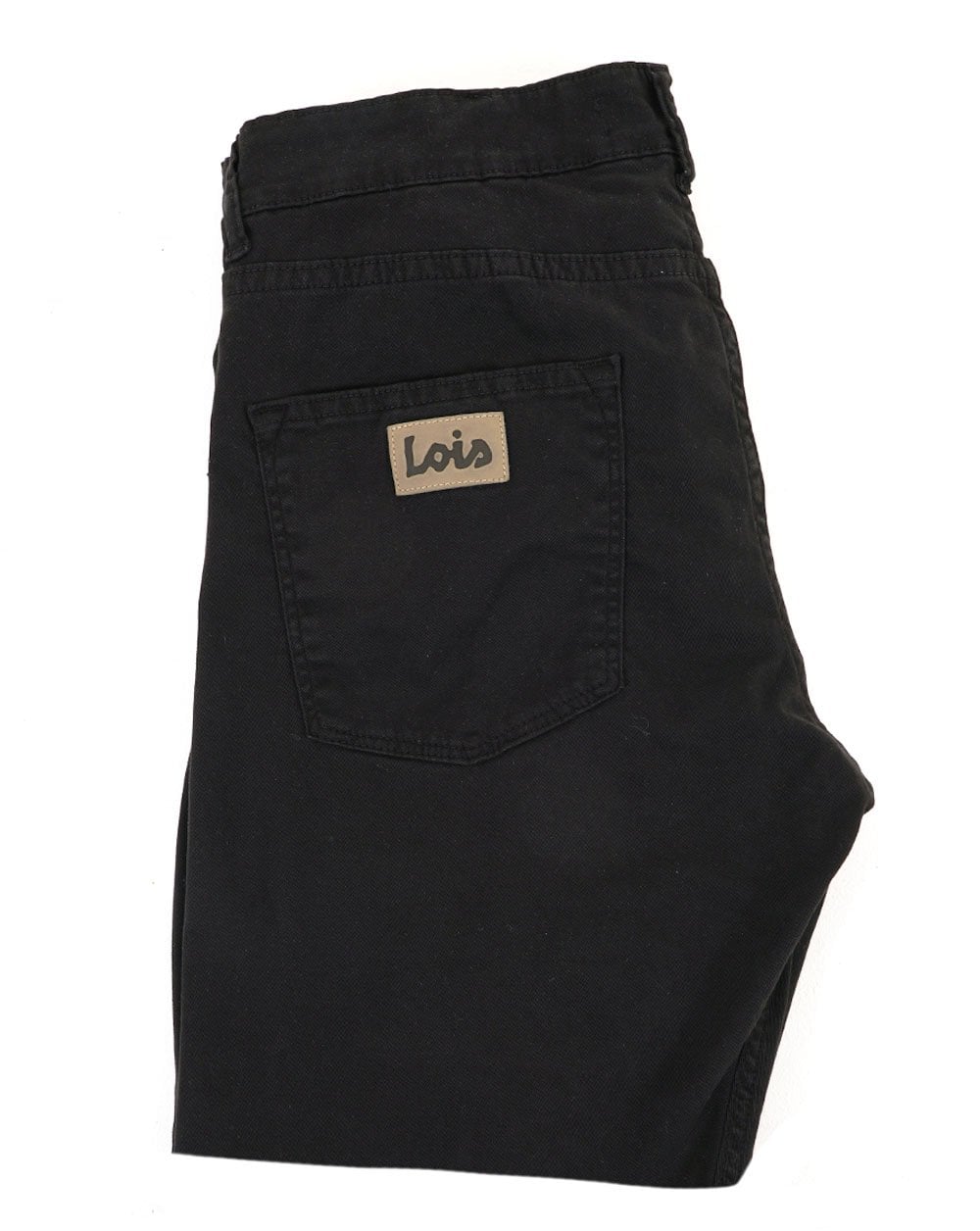 Lois Terrace Baumwoll-5-Pocket-Jeans Schwarz