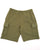 Lacoste Cotton Fleece Cargo Shorts Khaki Green