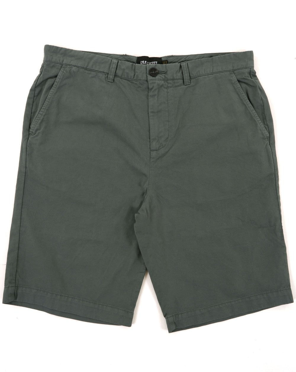 Lyle &amp; Scott – Chino-Shorts in Grün Mercurial