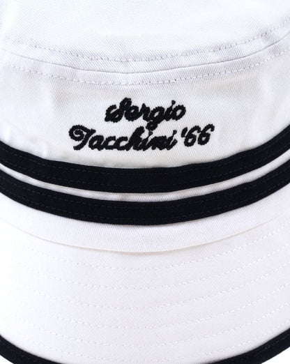 Sergio Tacchini Newton Fischerhut Weiß/Marineblau