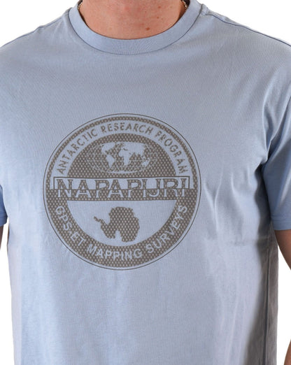 Napapijri Bollo T-Shirt aus weichem Chambray