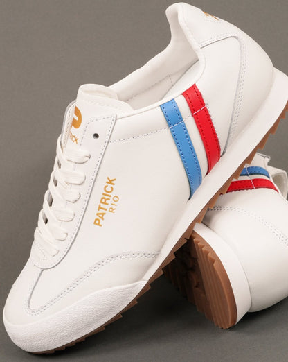 Patrick Rio Sneakers Weiß/Rot/Blau