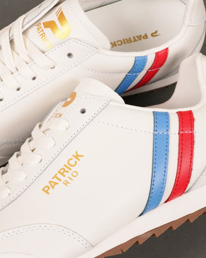 Patrick Rio Sneakers Weiß/Rot/Blau