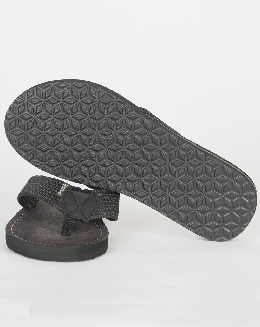 Barbour Toeman Strandsandalen Schwarz