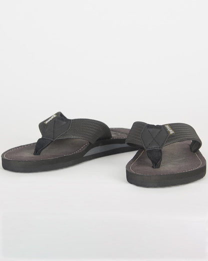Barbour Toeman Strandsandalen Schwarz