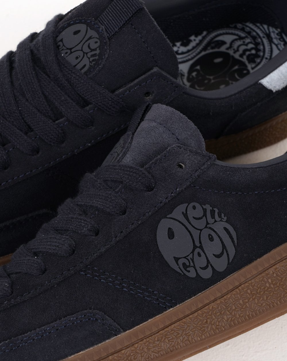 Pretty Green – Ramblas – Sneaker in Marineblau