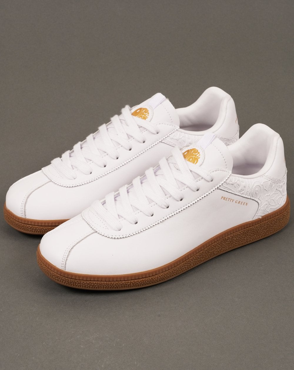 Pretty Green Zetas Sneakers Weiß