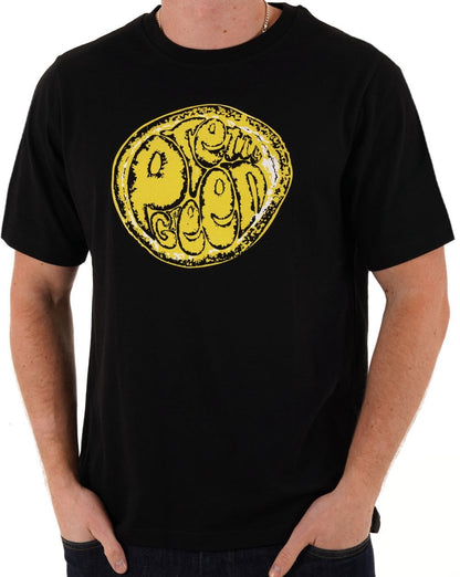 Pretty Green – T-Shirt „Citrus Sunshine“ in Schwarz