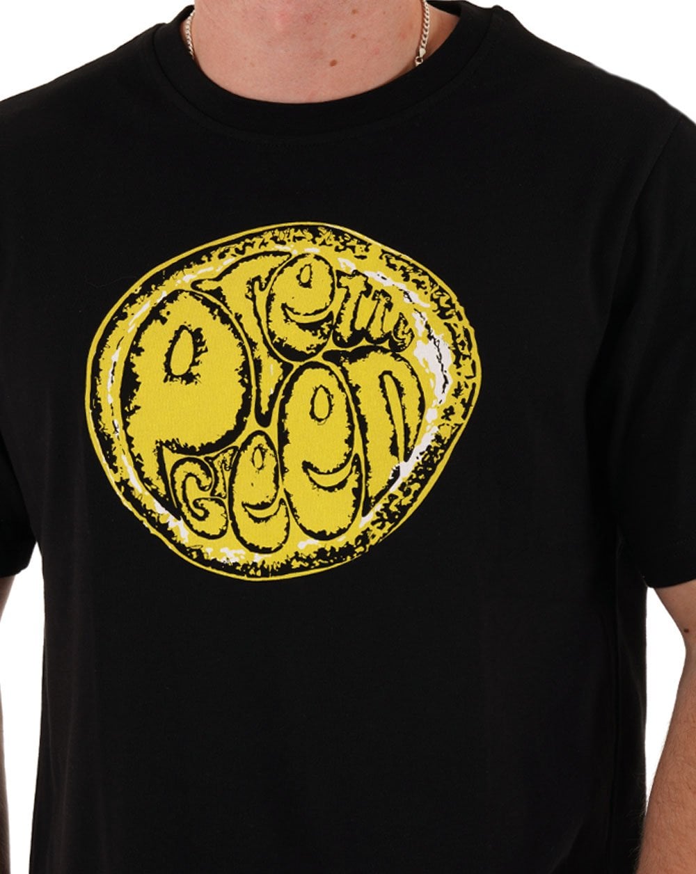 Pretty Green – T-Shirt „Citrus Sunshine“ in Schwarz