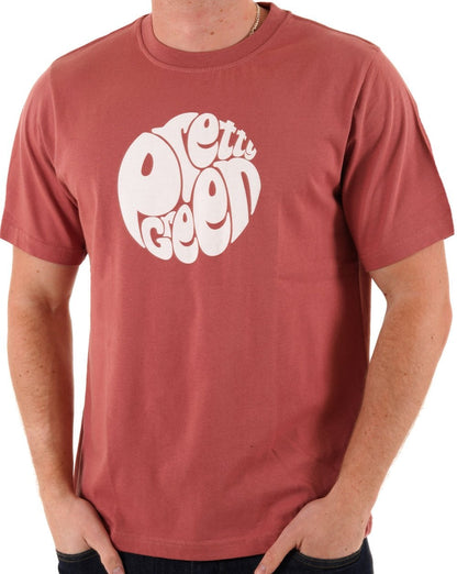 Pretty Green Gillespie Logo T-Shirt Rubin