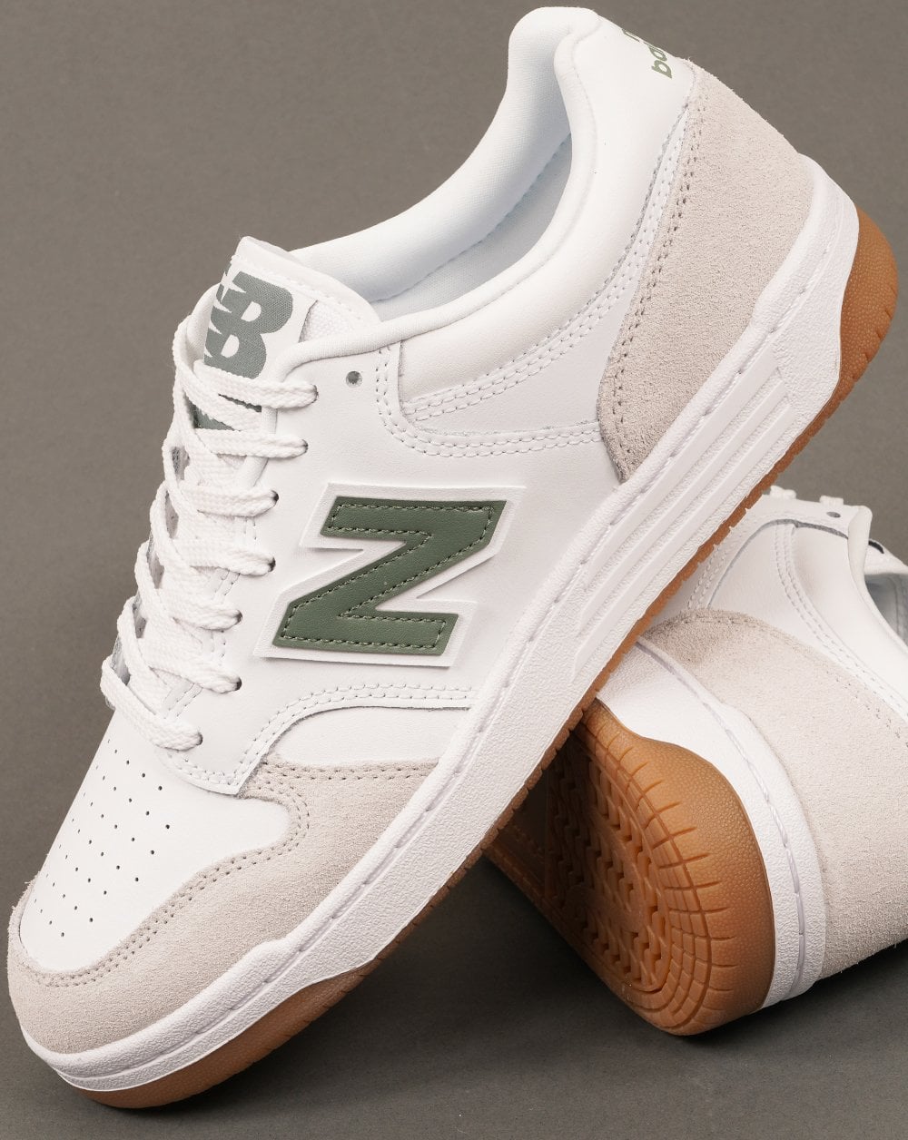 New Balance 480 Trainer Weiß/Grün
