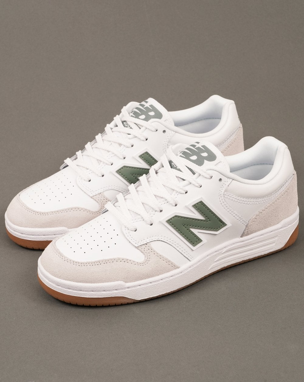 New Balance 480 Trainer Weiß/Grün