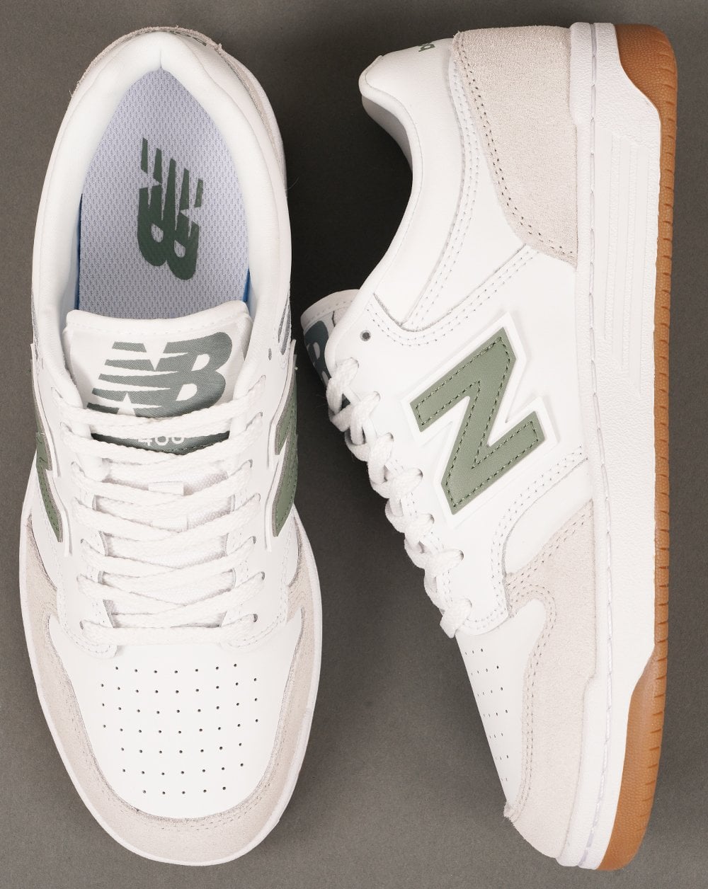New Balance 480 Trainer Weiß/Grün
