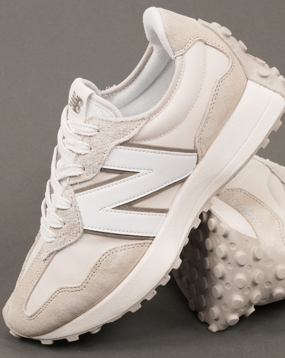 New Balance 327 Trainer Timberwolf/Weiß