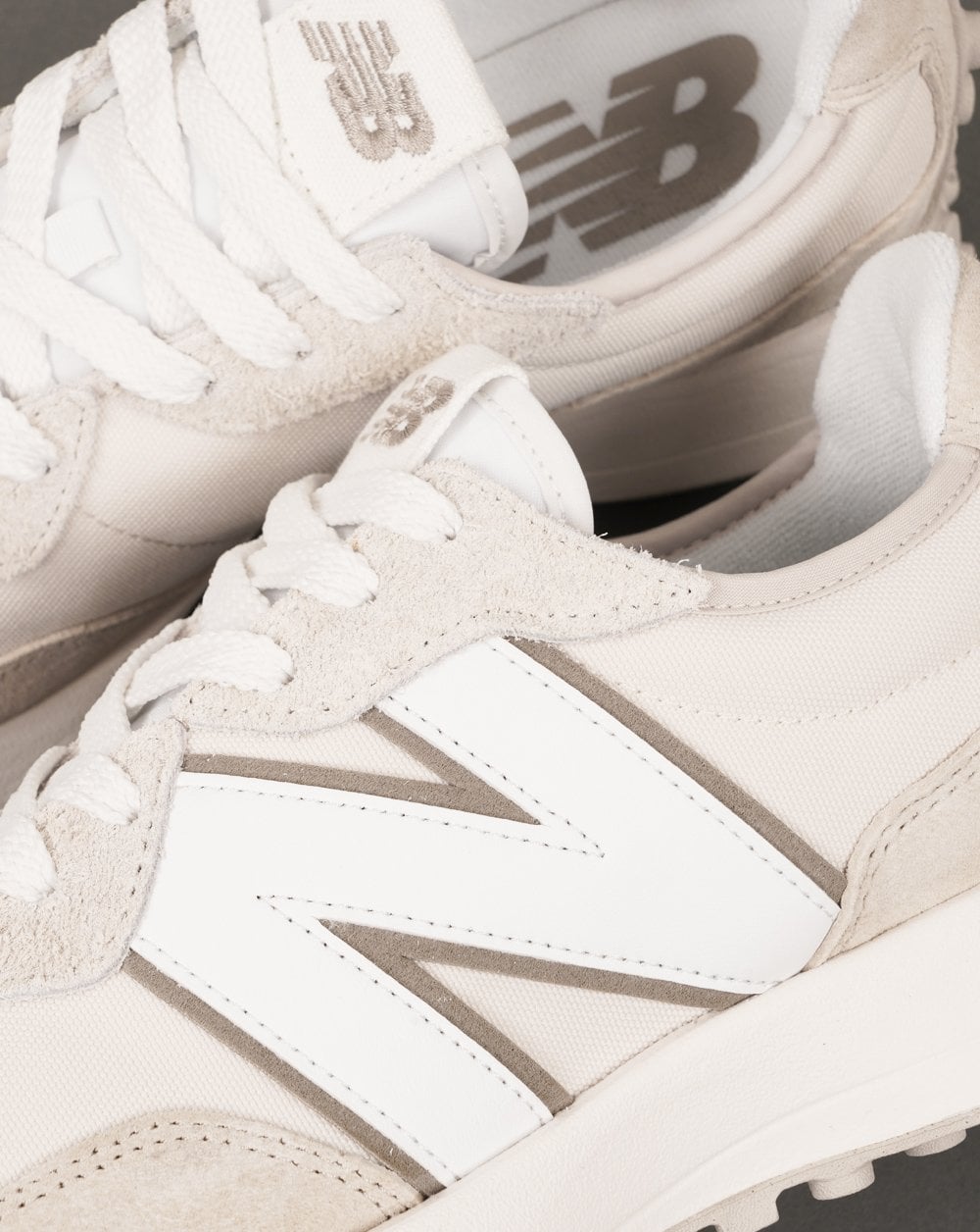 New Balance 327 Trainer Timberwolf/White