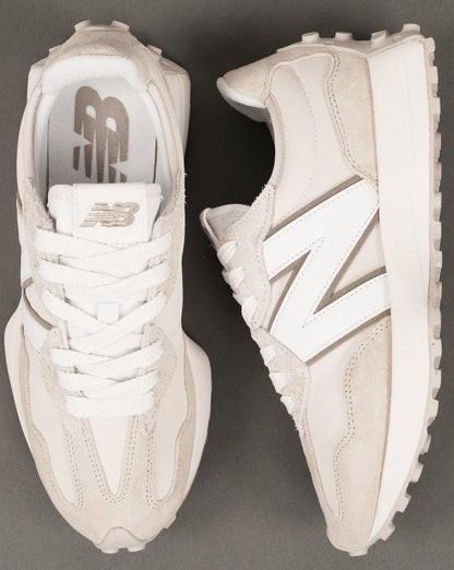New Balance 327 Trainer Timberwolf/Weiß