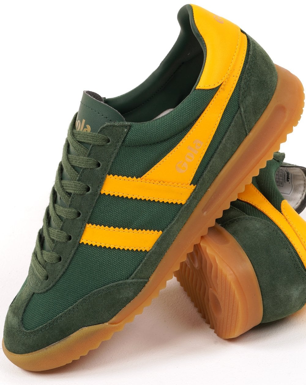 Gola Tornado Sneakers Evergreen/Sonnengelb