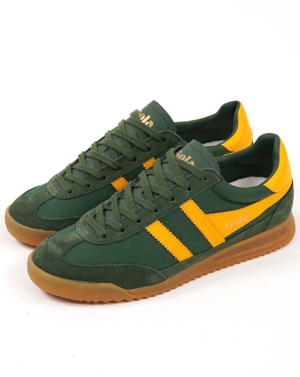 Gola Tornado Sneakers Evergreen/Sonnengelb